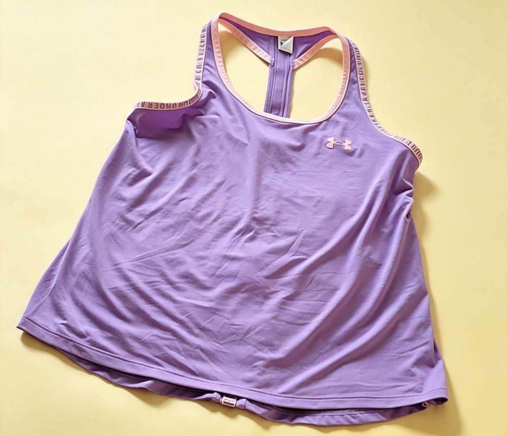 Lilac Racerback Sports Training Tank